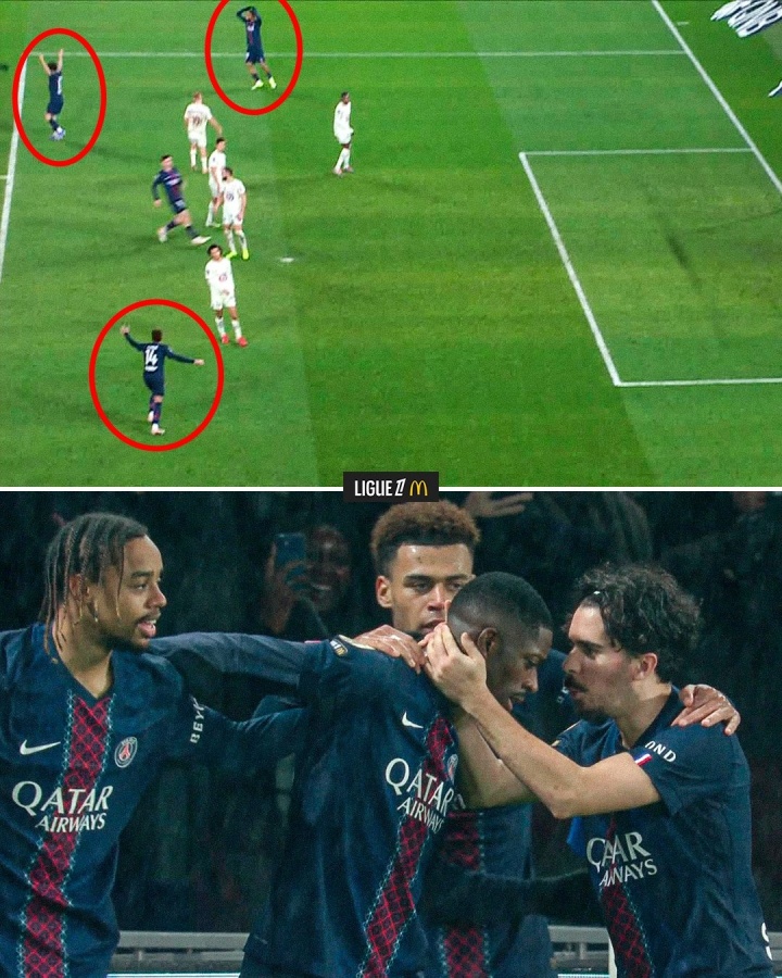 天天盈球-艺术品！登贝莱神仙挑射技惊四座，队友现场目睹震撼抱头+庆祝